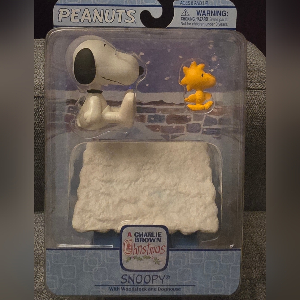 Snoopy and Woodstock Christmas Figurine